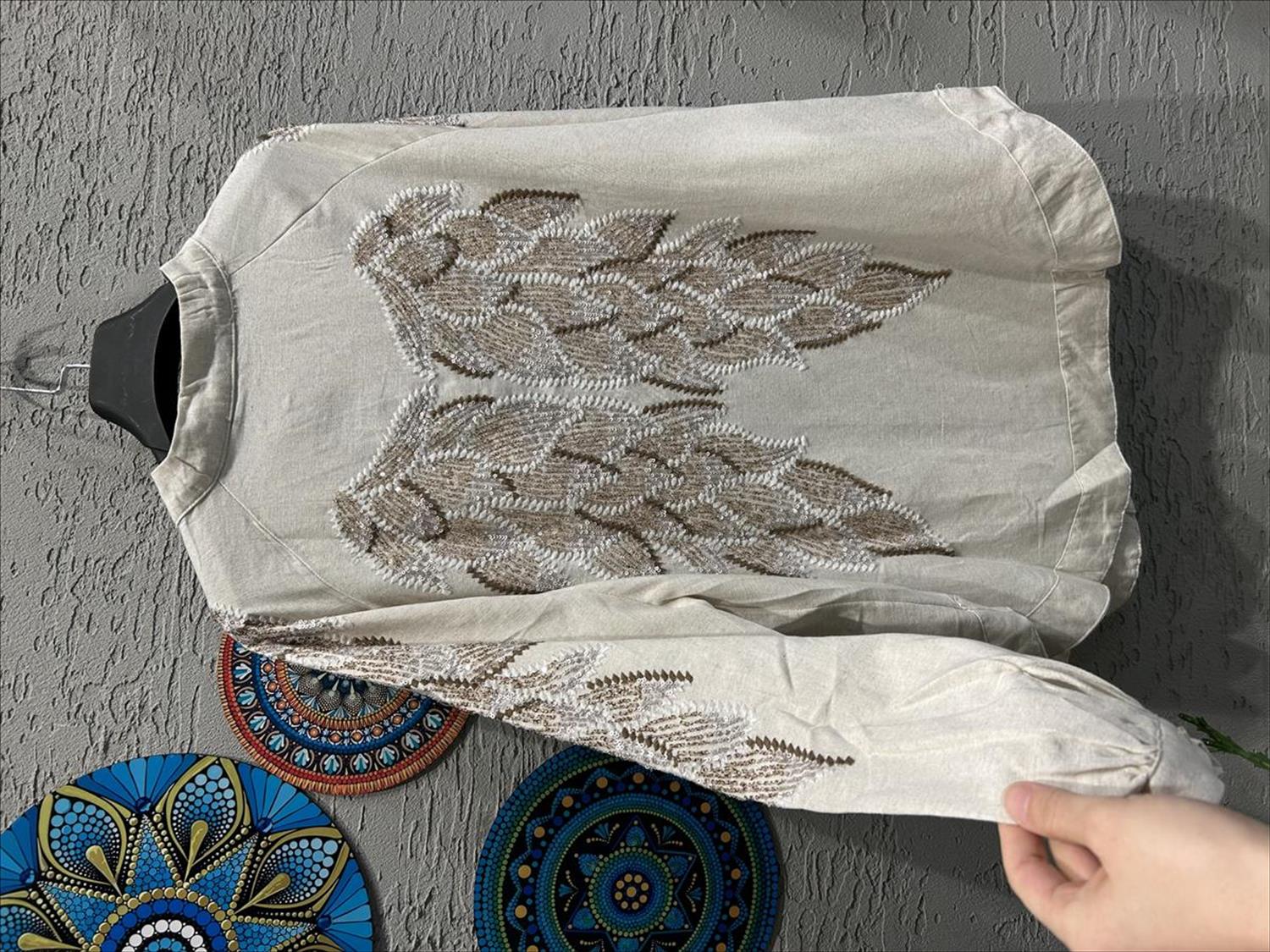 Kanat Model Keten Kimono 