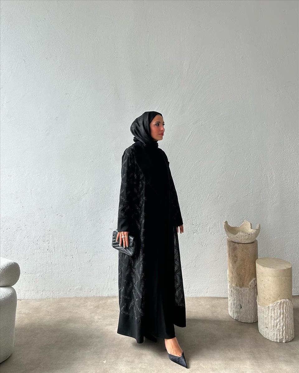 Desenli Abaya 