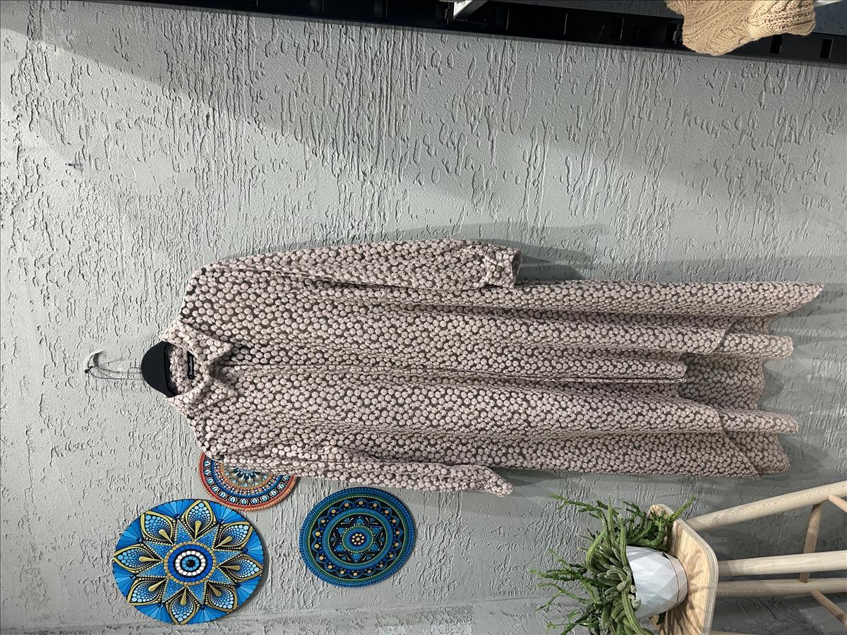 Uzun Papatya Tunik Camel